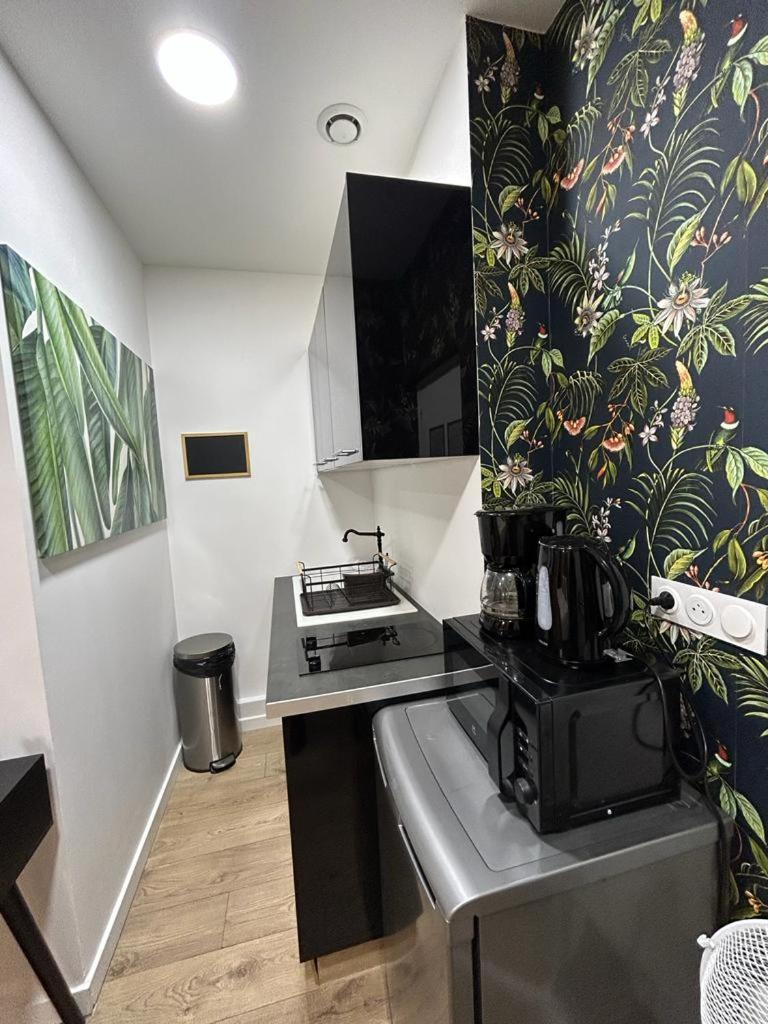 Stylish Modern Studio Apartment Paris Extérieur photo